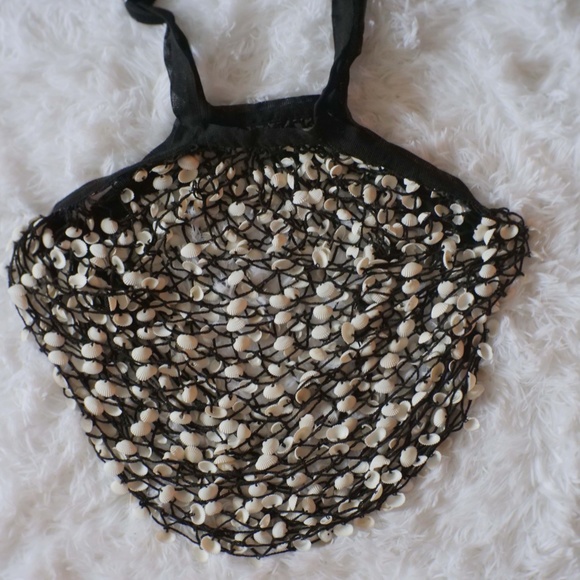 Ulla Johnson shell net bag white - Picture 3 of 3